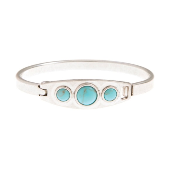 Lucky Brand Jewelry - NWT Lucky Brand Bracelet Silver Turquoise